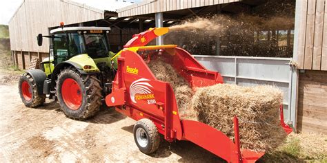 small hay bale shredder